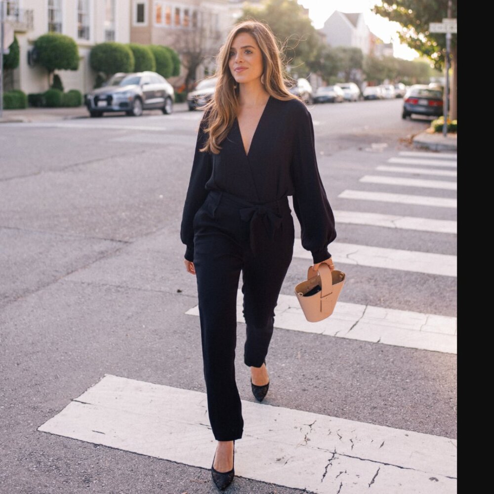 NWT IRO Black Jumpsuit